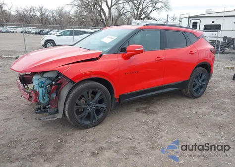 2019 Chevrolet Blazer Rs z USA, uszkodzony, nr VIN 3GNKBJRS1KS655655
